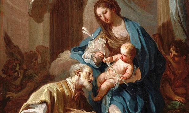 Sebastiano ConcaMadonna ukazująca się św. Filipowi Nereuszowi olej na płótnie, 1740Muzeum Sztuki Indianapolis (USA)