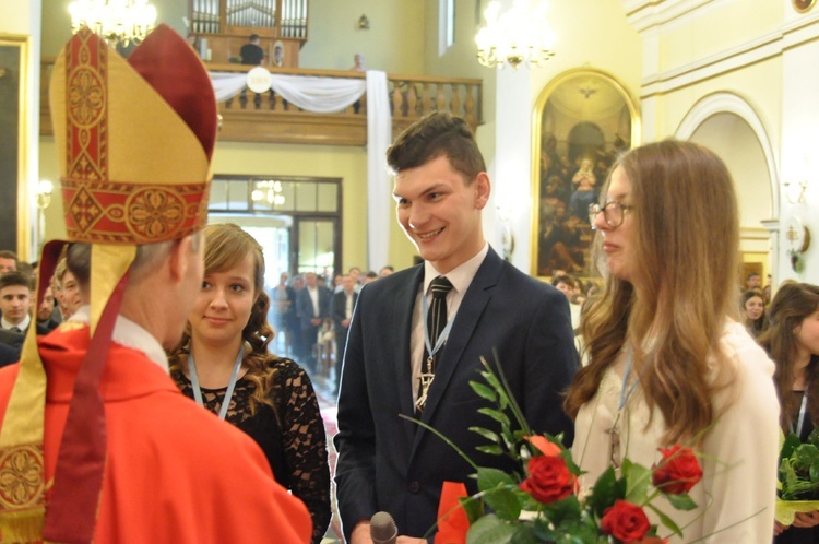 Bierzmowanie w Żabnie