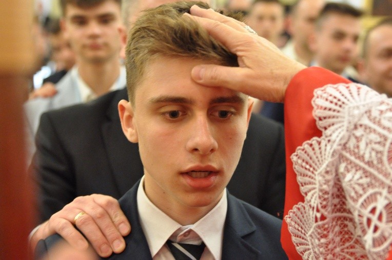 Bierzmowanie w Żabnie