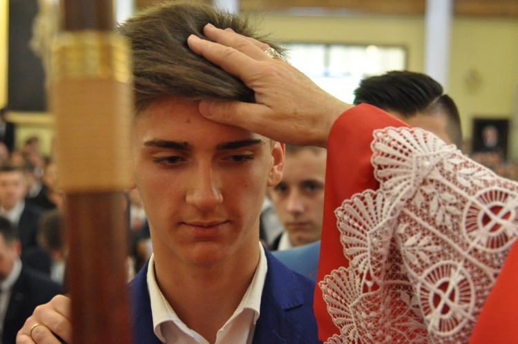 Bierzmowanie w Żabnie