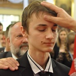 Bierzmowanie w Żabnie