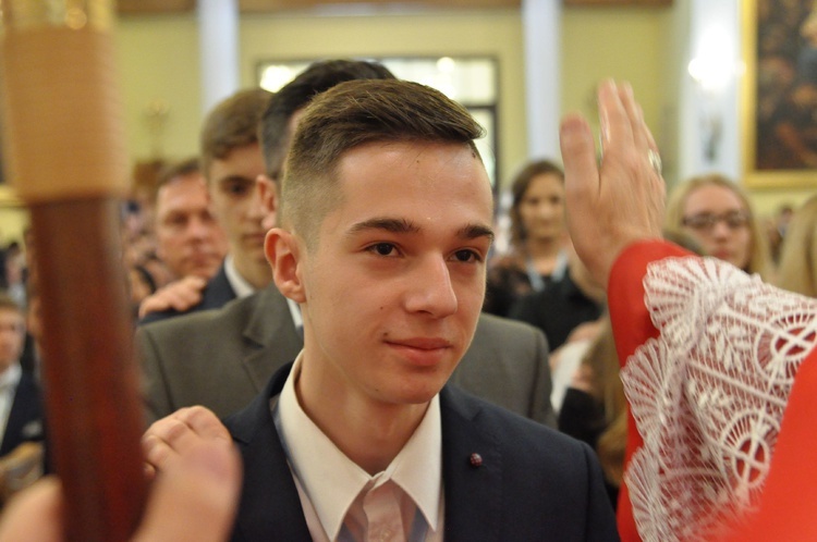 Bierzmowanie w Żabnie