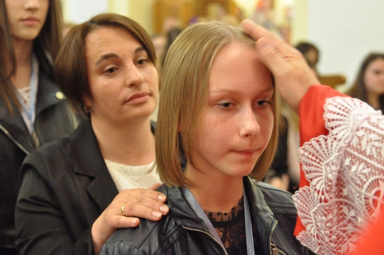 Bierzmowanie w Żabnie