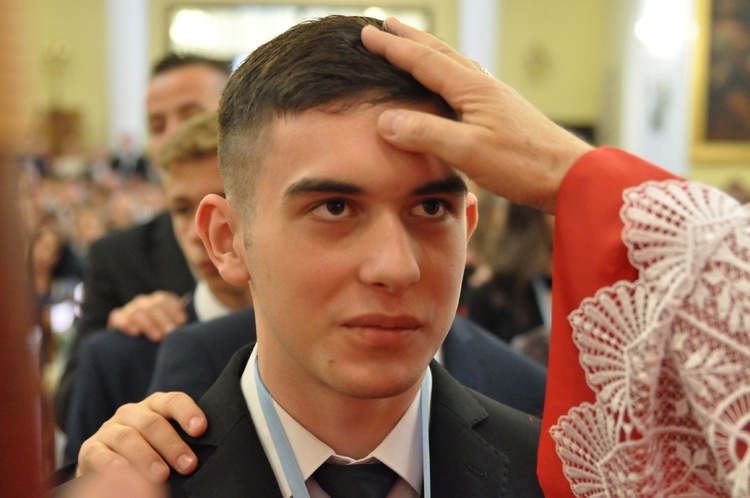 Bierzmowanie w Żabnie