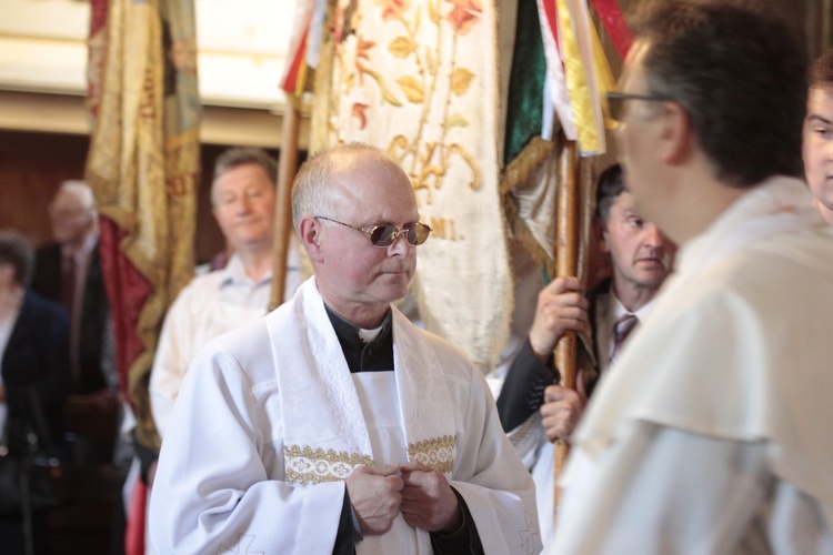 Powitanie ikony MB Częstochowskiej w Leźnicy Małej