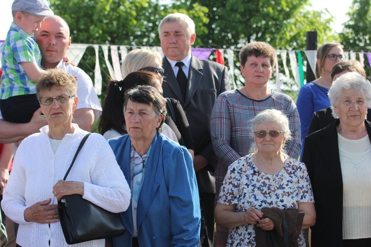 Powitanie ikony MB Częstochowskiej w Leźnicy Małej