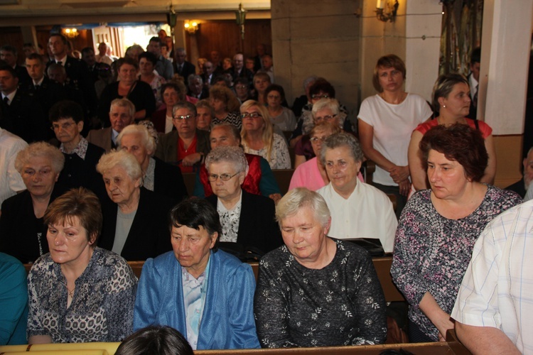 Powitanie ikony MB Częstochowskiej w Leźnicy Małej