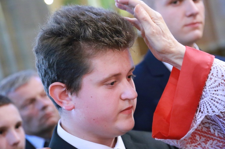 Bierzmowanie w Ryglicach