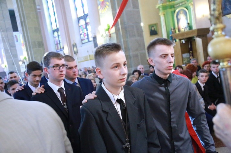 Bierzmowanie w Ryglicach