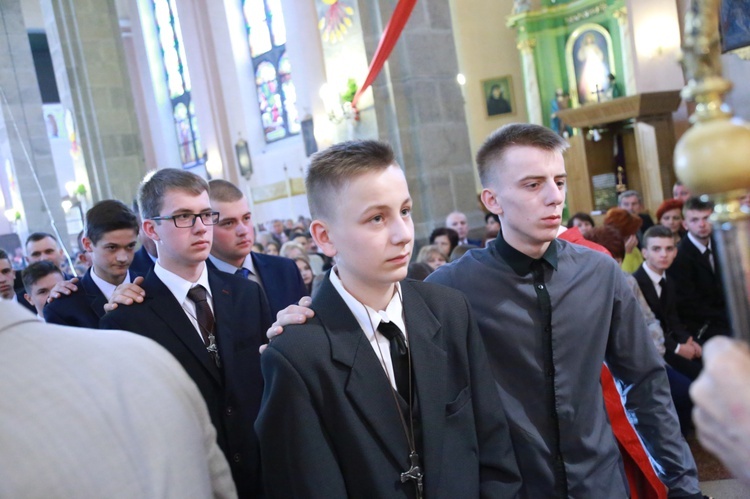 Bierzmowanie w Ryglicach