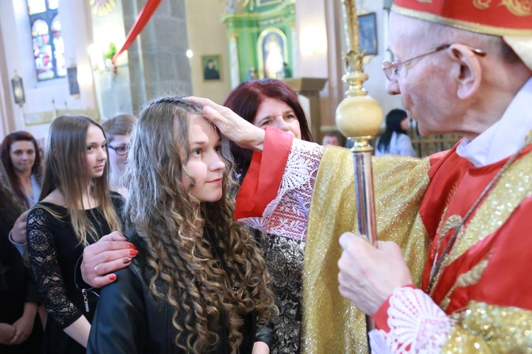 Bierzmowanie w Ryglicach