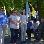 Powitanie ikony MB Częstochowskiej w parafii św. Andrzeja Apostoła w Łęczycy