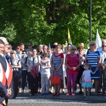 Powitanie ikony MB Częstochowskiej w parafii św. Andrzeja Apostoła w Łęczycy