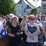 Powitanie ikony MB Częstochowskiej w parafii św. Andrzeja Apostoła w Łęczycy