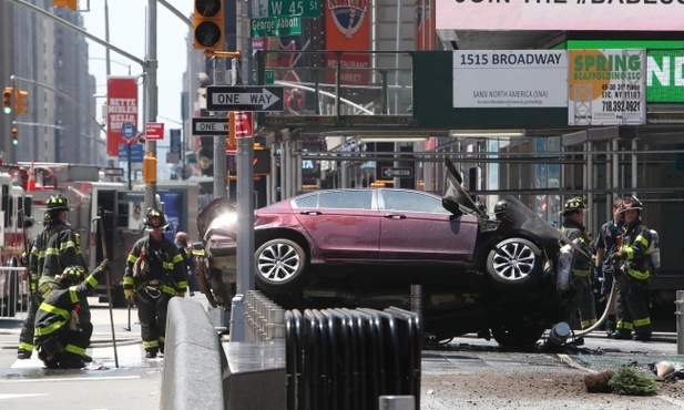 Sprawca wypadku na Times Square chciał "zabić ich wszystkich"