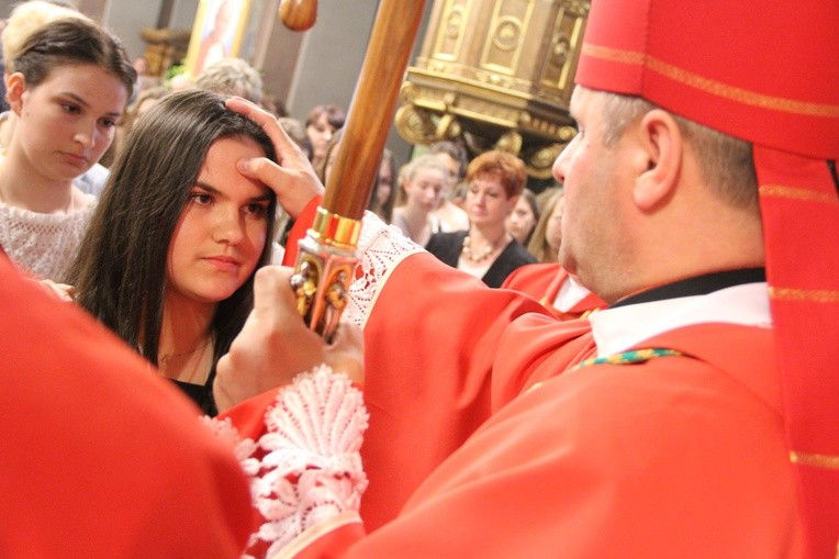 Bierzmowanie w Szczucinie