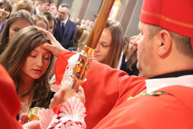 Bierzmowanie w Szczucinie