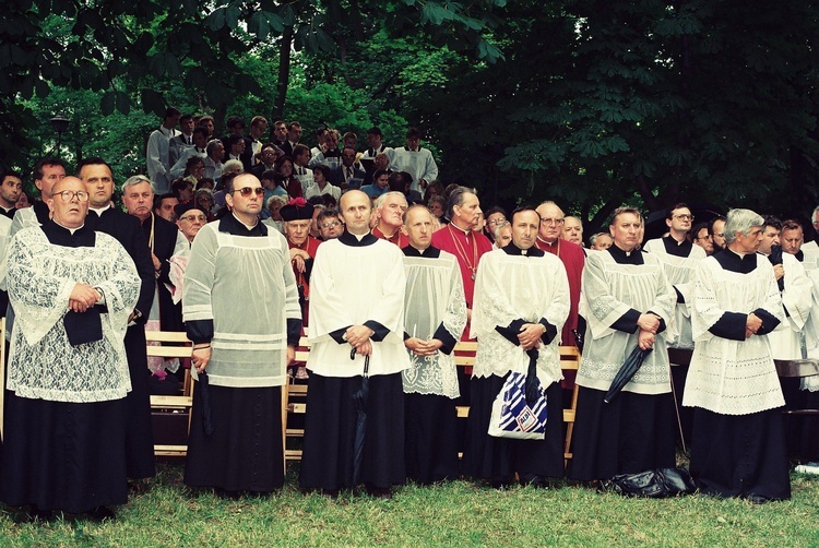 Nawiedzenie figury MB Fatimskiej w Płocku w 1996 r.