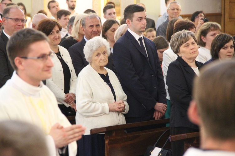 Święcenia diakonatu w Dąbrowie Tarnowskiej