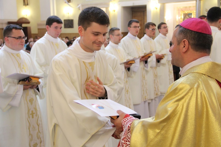 Święcenia diakonatu w Dąbrowie Tarnowskiej