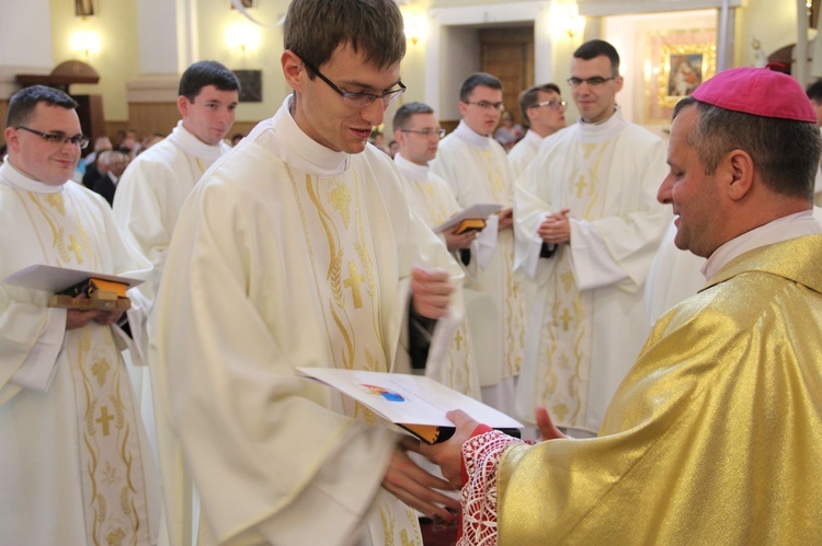 Święcenia diakonatu w Dąbrowie Tarnowskiej