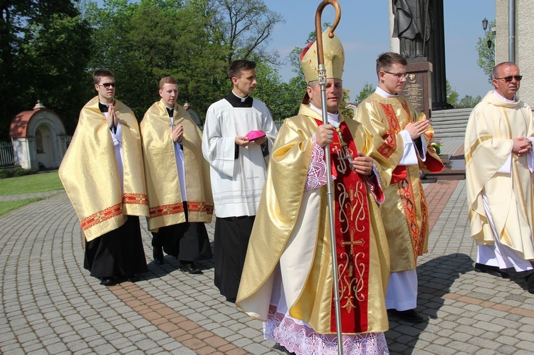 Święcenia diakonatu w Dąbrowie Tarnowskiej