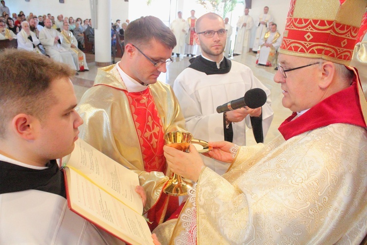 Święcenia prezbiteratu u franciszkanów w Ostródzie