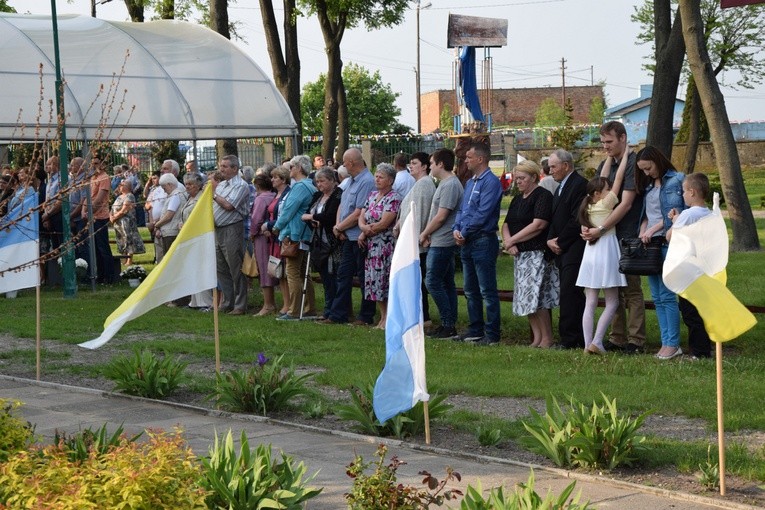Powitanie ikony MB Częstochowskiej w Leśmierzu