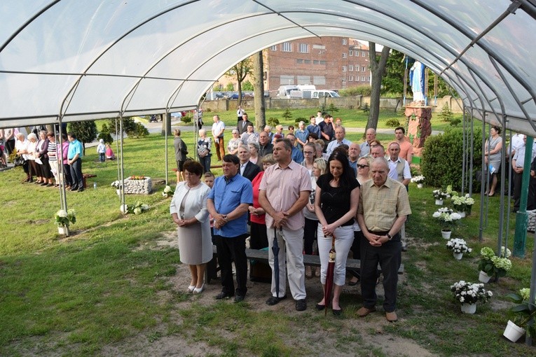 Powitanie ikony MB Częstochowskiej w Leśmierzu