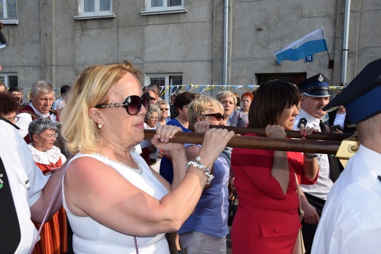 Powitanie ikony MB Częstochowskiej w Leśmierzu