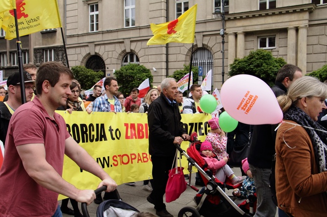 V Marsz dla Życia i Rodziny w Krakowie