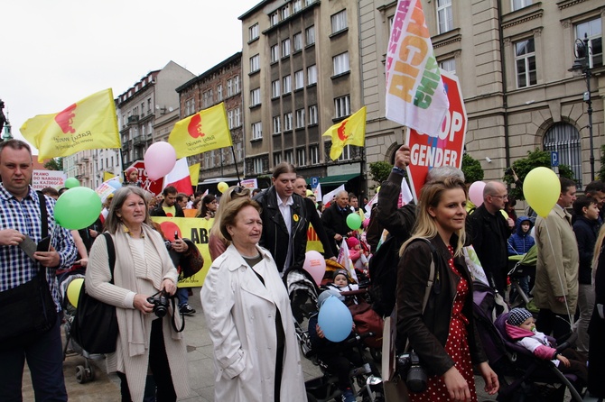 V Marsz dla Życia i Rodziny w Krakowie