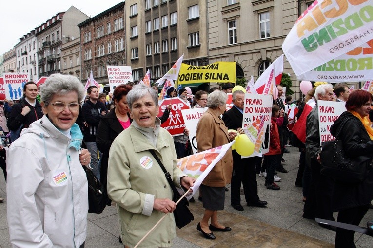 V Marsz dla Życia i Rodziny w Krakowie