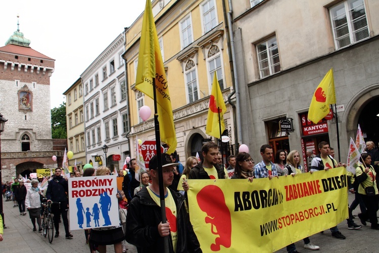 V Marsz dla Życia i Rodziny w Krakowie