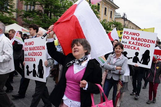 V Marsz dla Życia i Rodziny w Krakowie