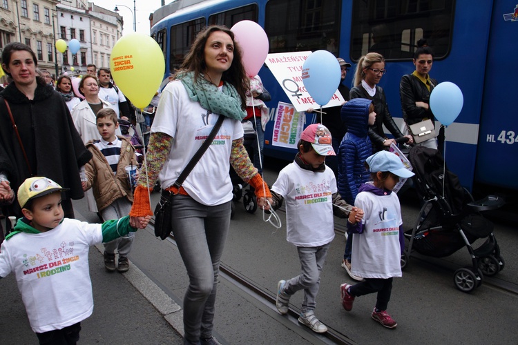 V Marsz dla Życia i Rodziny w Krakowie