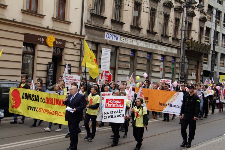 V Marsz dla Życia i Rodziny w Krakowie