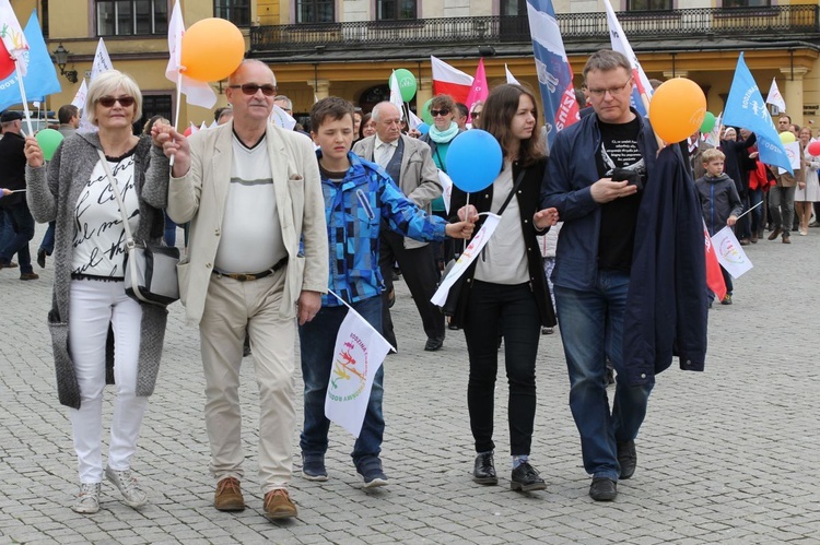 5. Chrześcijański Marsz dla Życia i Rodziny w Cieszynie cz. 1