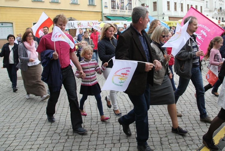 5. Chrześcijański Marsz dla Życia i Rodziny w Cieszynie cz. 1