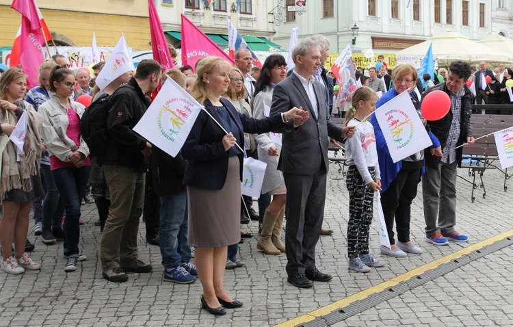 5. Chrześcijański Marsz dla Życia i Rodziny w Cieszynie cz. 1