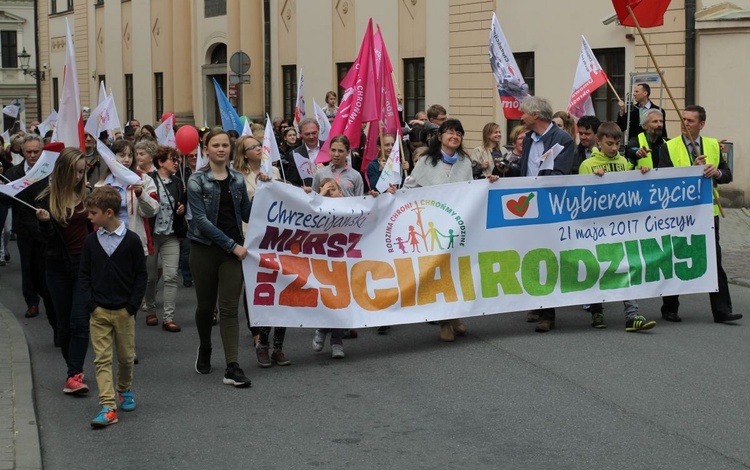 5. Chrześcijański Marsz dla Życia i Rodziny w Cieszynie cz. 2