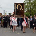 Powitanie ikony MB Częstochowskiej w Tumie