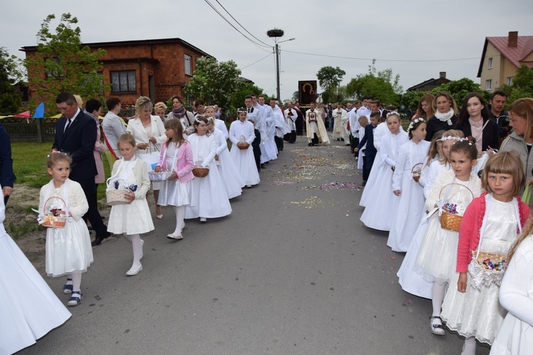 Powitanie ikony MB Częstochowskiej w Tumie