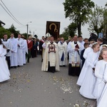 Powitanie ikony MB Częstochowskiej w Tumie