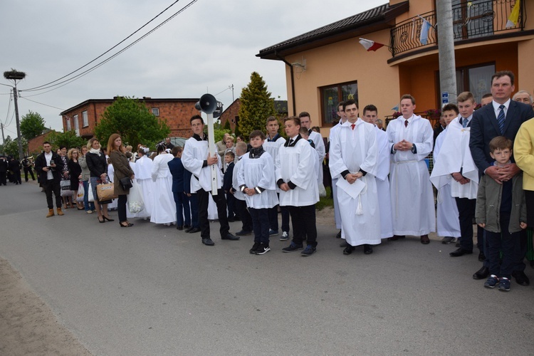 Powitanie ikony MB Częstochowskiej w Tumie