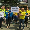 Protest pracowników Praktikera