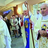 Jubileuszowemu dziękczynieniu przewodniczył 14 maja  abp Henryk Nowacki.