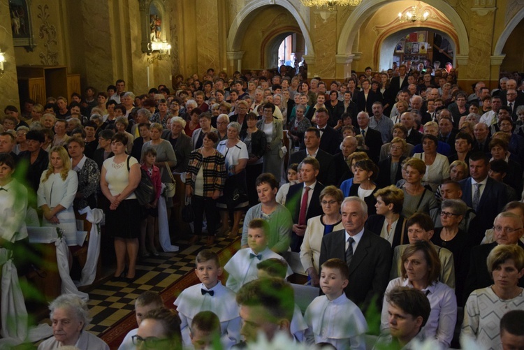 Powitanie ikony MB Częstochowskiej w Górze św. Małgorzaty