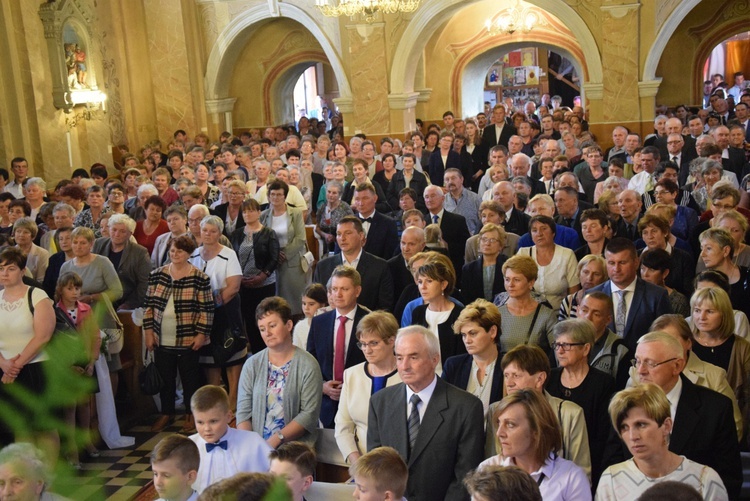 Powitanie ikony MB Częstochowskiej w Górze św. Małgorzaty