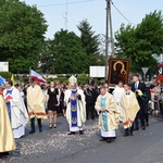 Powitanie ikony MB Częstochowskiej w Górze św. Małgorzaty